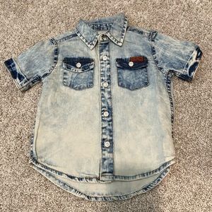 7 for all mankind chambray shirt